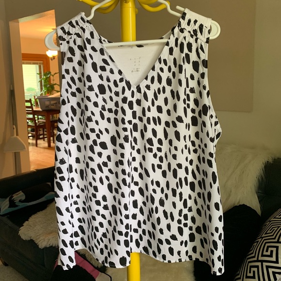 a new day Tops - Dalmatian blouse